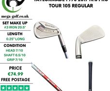 Taylormade P770 2017 #3 Iron 20.5 Degree / N.S Pro Tour 105 Regular