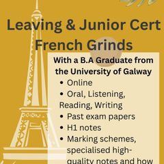 Leaving & Junior Cert French Grinds