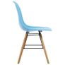 3 Piece Dining Set Plastic Blue Image 9