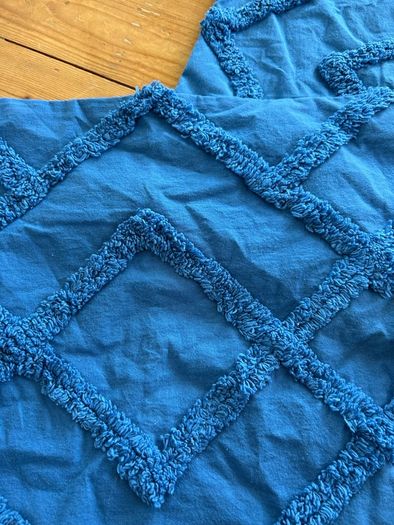 NEW Blue Cushion Covers x2