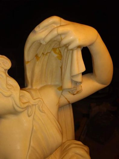 Classic Figure Sculpture A Santini Made In Italy Aphrodite Statue