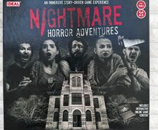 Ideal Nightmare Horror Adventures Welcome to Crafton Mansion Board Game Damaged Box Please see photos