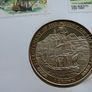 The Mutiny on the Bounty Bicentenary 1789-1989 Crown coin stamp cover Image 3