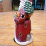 Christmas Santa Victorian Style Ceramic Tea Light holder Image 4