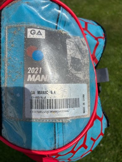 gaastra manic 5.4 wave sail