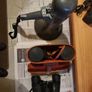 Megaphone Loudspeaker, and 2 Pairs of Binoculars, one in lovely case Image 2