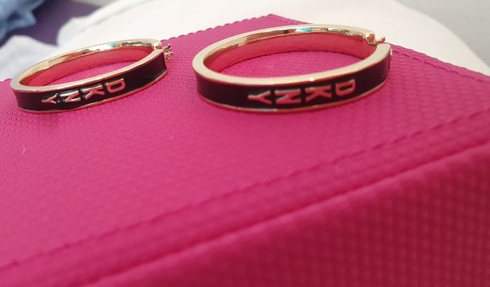 DKNY hoop earrings