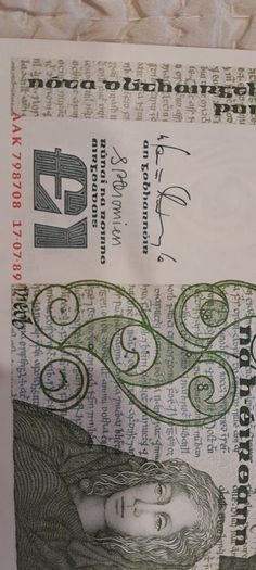 Uncirculated Irish Old Punts X 5