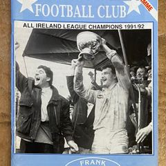 1992 Garryowen FC v St. Mary's College RFC - AIL Division 1 Rugby Programme