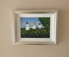 Art - Oil on Board ( J. Stewart)