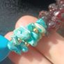 Garnet and Turquoise Silver Necklace Image 7