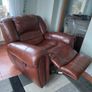 Leather Recliner Armchair Image 3