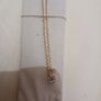 Inital S pendant and chain Image 2