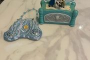 Elsa jewellery box (batteries included) and Elsa bag