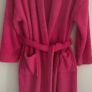 dressing gown robe cerise teddy fleece Bnwt medium Image 6
