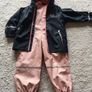 Kids Rain Trousers with braces & Rain Jacket 2-4 years (98/104) Image 3