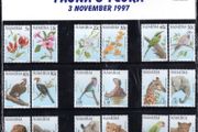 1997 Namibia Fauna &amp; Flora Definitive Stamps Mint Never Hinged (MNH) Presentation Pack