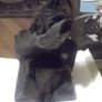 a antique bog oak sculpture Image 2