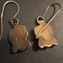 Pair of Sterling Silver and Turquoise Navajo Earrings Image 5