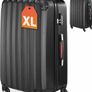 XL 90L Hard Shell Suitcase with 360deg  Spinner Wheels & Combination Lock Image 5