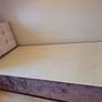 Pink Crushed Velvet Divan Single Bed Image 3