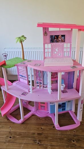 Barbie Dream House, Plane, Car & Caravan