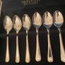 Sterling Silver spoons. NewBridge beaded selection. Antiques Image 3