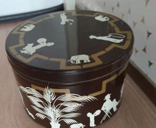 Vintage Shop Display Tin Large
