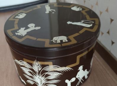 Vintage Shop Display Tin Large