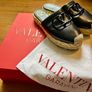 Valentino Shoes Designer Slippers Black Image 2