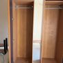 Vintage IKEA Askedal Wardrobe. Tall with Integrated Lights (Blue & Light Wood) Image 3