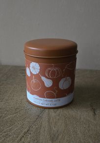 Pumpkin spice latte candle in a jar - Primark