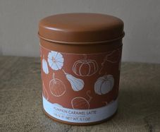 Pumpkin spice latte candle in a jar - Primark