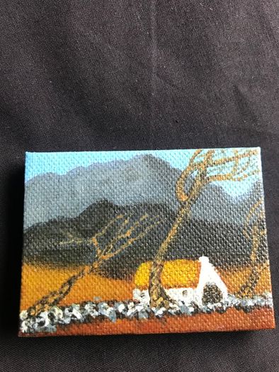 Miniature - Acrylic on Canvas - West of Ireland