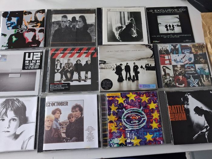 U2 @ 50 - 12 CD job lot