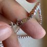 Real freshwater pearl necklace Image 3