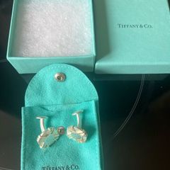 Tiffany silver cufflinks