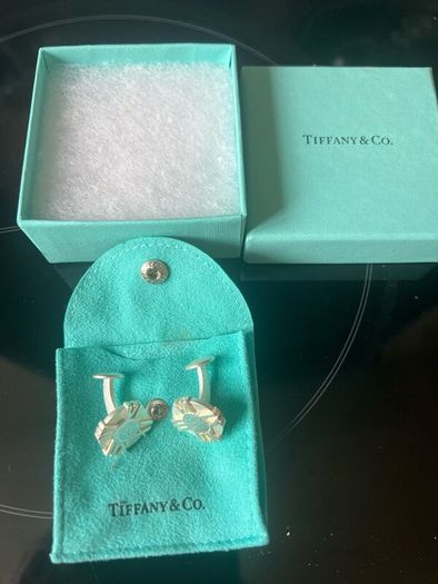 Tiffany silver cufflinks