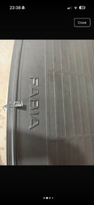 Skoda Fabia boot mat