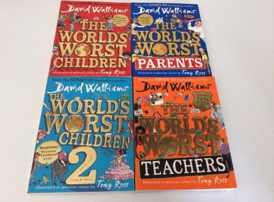 4 Worlds  Worst David walliams books can post