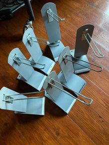 Retail counter top display stands