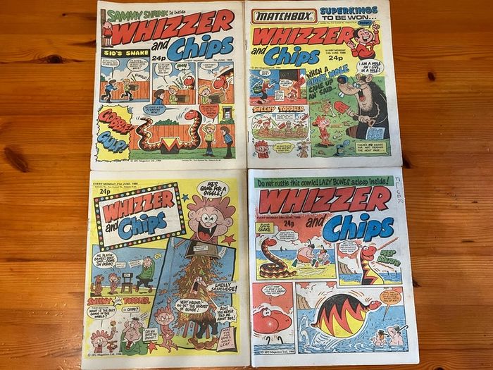 Comics: 'Whizzer and Chips' 1986 (28 numbers)