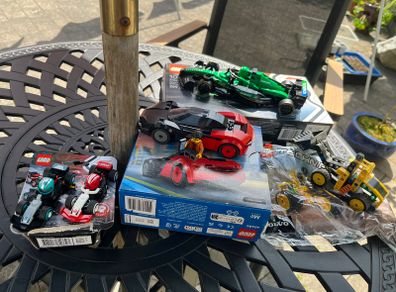 Mega Value Lego Speed Champion F1 Minis x 2 / Technics Bundle