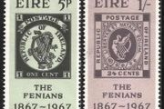 1967 Ireland Fenian Rising Commemorative Stamps Mint Never Hinged (MNH)
