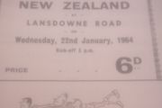 1960s Rugby Programmes