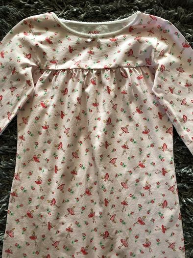 Cath kidston pink ballerina night dress age 7-8