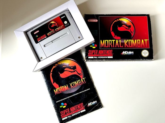 SNES Mortal Kombat - Boxed