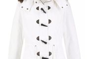 Brand New BPC white parka jacket size UK16/18 EU44/46 Postage included