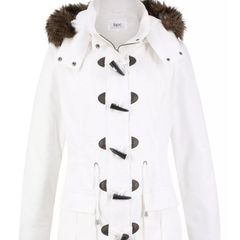 Brand New BPC white parka jacket size UK16/18 EU44/46 Postage included