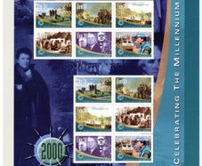 2000 Ireland Celebrating the Millennium Series Stamps 2 Historic Events Special First Day Cover Presentation Pack